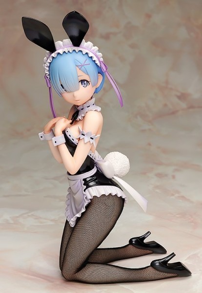 Re:ゼロ】バニーコスチューム＆網タイツ姿で立体化！「レム バニーVer