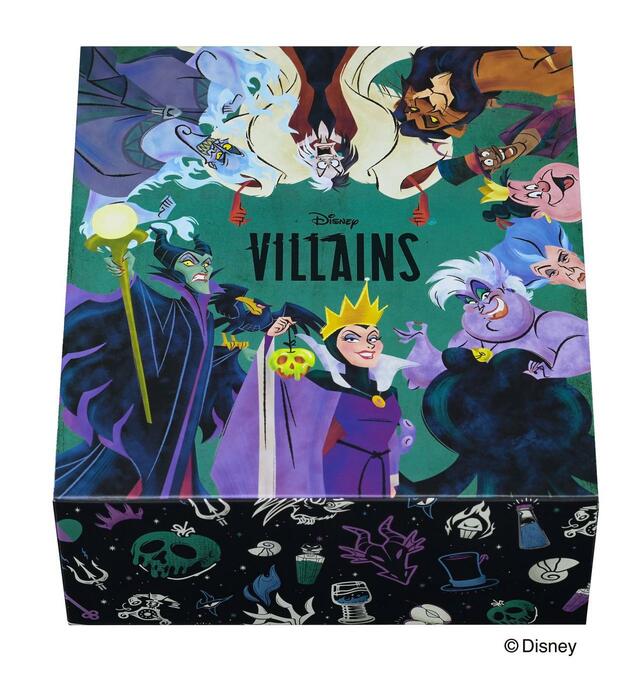 「ハロウィン限定デザインの専用BOX」＜2,900円（税込3,132円）＞【銀座コージーコーナー「＜ディズニー＞ヴィランズコレクション（9個入）」】