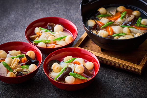 「福島県郷土料理「こづゆ」」<期間:2026年4月6日~4月26日>【福島の伝統料理&名物グルメが勢ぞろい!ホテルメトロポリタンで「産地と技の饗宴 ふくしまフェア」開催!】