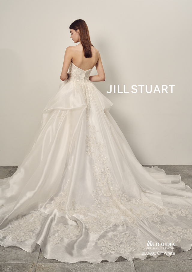 ジルスチュアート 新作ウェディングドレス　JIL-0400_OffWhite