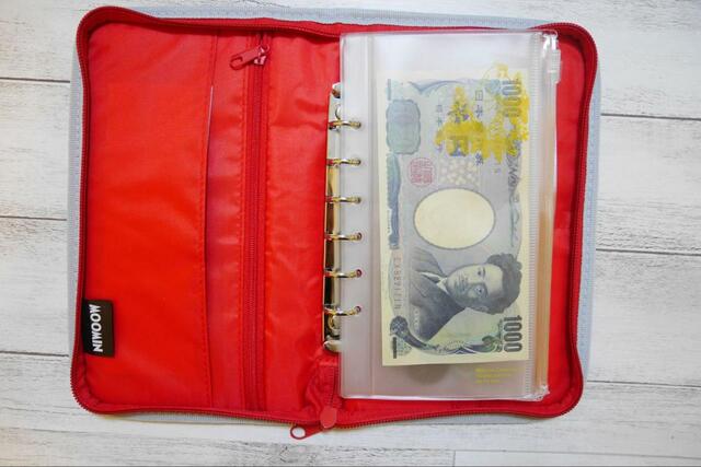 【InRed2023年1月号 ムーミンのマルチ整理ポーチ】家計管理に