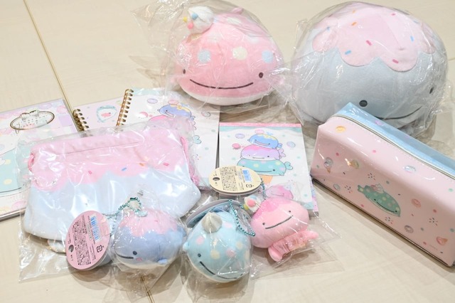 【サンエックスショールーム】3月発売の「じんべえさんとあいすくらげ」