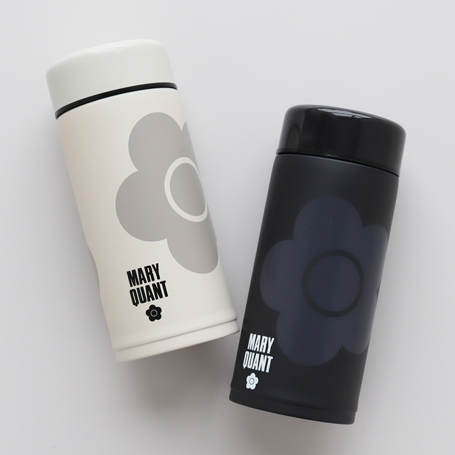 【マリークヮント春の新アイテム】ステンレスボトル／￥2,530　マットな質感で大人っぽく仕上げたボトル