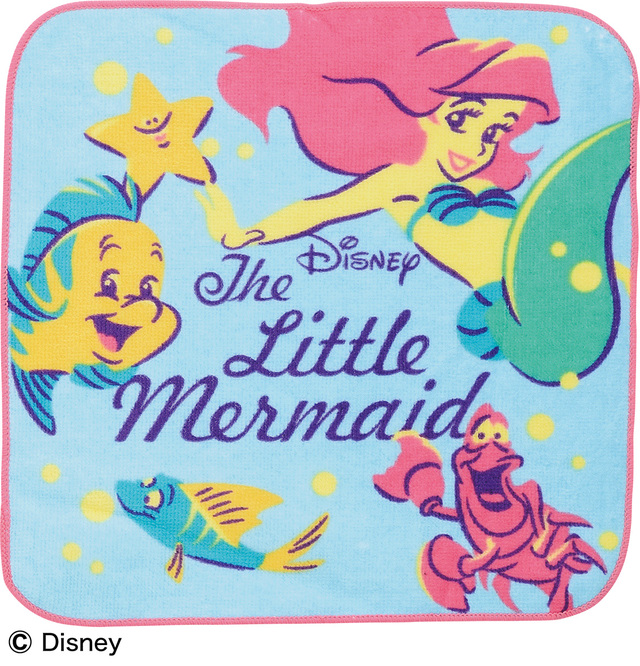 F賞 ハンドタオル｜一番くじ ＜ディズニー プリンセス＞ Blooming Melodies