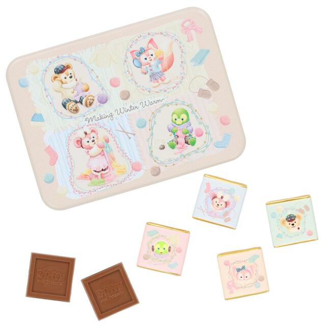チョコレート 1,500円|東京ディズニーシー「ダッフィー&フレンズのメイキング・ウインター・ウォーム」グッズ|販売店舗:東京ディズニーシー「マクダックス・デパートメントストア」|発売日:2026年11月2日(月)