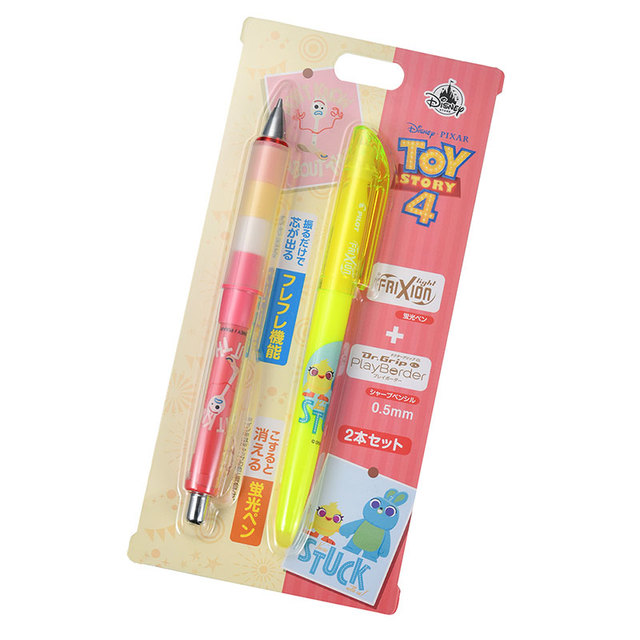 フリクション＆ドクターグリップセット＜『トイ・ストーリー4』＞ 1,200円