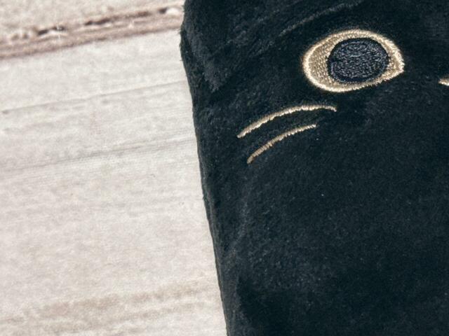 【カルディ　ミニニャップポシェット】フェイクファー調の生地でふわふわ！