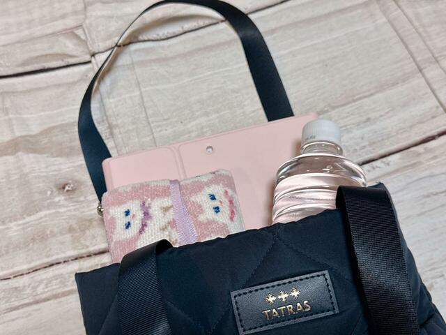 メイン収納にはiPadやペットボトルなどをIn