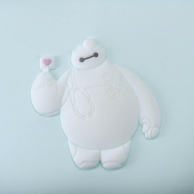 ベイマックス ポーチ(M) ダスト用 キーホルダータイプ ブルー CARE ROBOT BAYMAX 2,300円