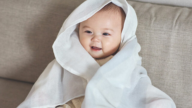 【DEAN ＆ DELUCA ベビーシリーズ】スワドル＆スタイ ギフト