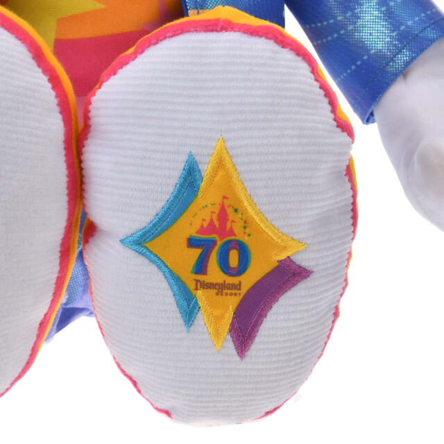 ミッキー ぬいぐるみ DISNEYLAND RESORT 70TH CELEBRATION 3,300円