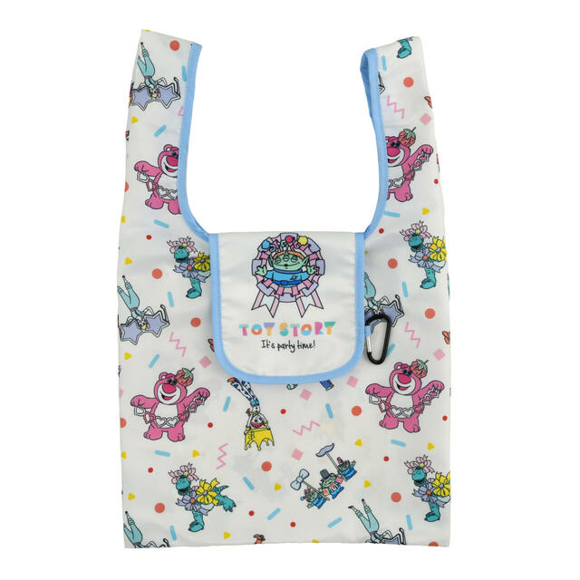トイ・ストーリー ショッピングバッグ・エコバッグ カラビナ付き TOYSTORY 30TH 2,200円
