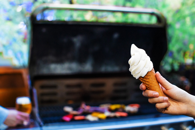 ソフトクリーム&BBQ