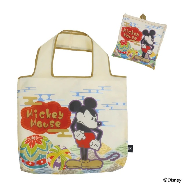 【サントス】ディズニー はっ水エコバッグ 彩り手まり