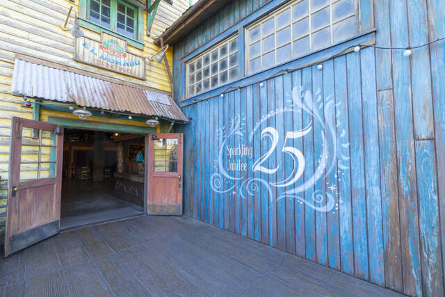 東京ディズニーシー25周年「スパークリング・ジュビリー」デコレーション