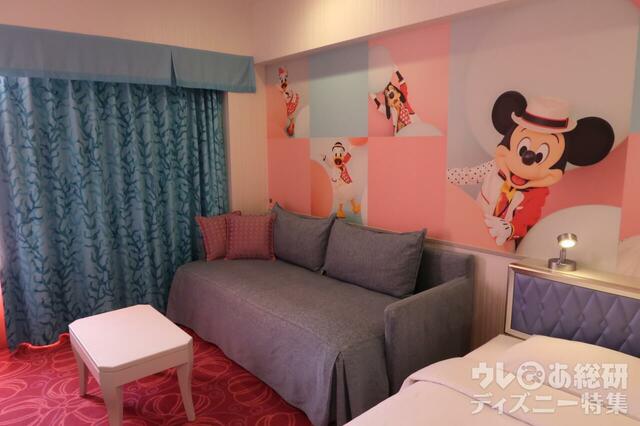 東京ディズニーセレブレーションホテル　ウィッシュB イマジニング・ザ・マジック “10イヤーズ・オブ・ドリームス＆マジック”ルーム