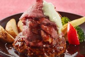 .ローストビーフONバーグ（W盛り）