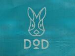 【DOD サマータイムあみちゃんS】表面にはDODのロゴのウサギが大きく描かれていて、シンプルなのにおしゃれ♪