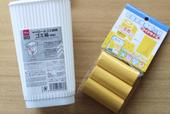 【ダイソー】蓋付きロールゴミ袋用　ゴミ箱／100円