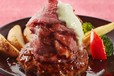 .ローストビーフONバーグ（W盛り）