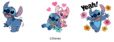 「Disney x LINE」LINEスタンプ「スティッチ（Happy&Lovely）」
