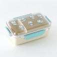【ヴィレッジヴァンガードオンラインストア／ドラえもんキッチン雑貨】抗菌4点ロックランチボックス（favorite）　2,035 円（税込）