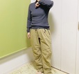 【ワークマン イナレムライトウォームパンツ】重ね穿き不要！直穿きできちゃうので普段着としても◎