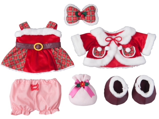 コスチュームセット（シェリーメイ）¥4,800｜ダッフィーのクリスマス（2016年）スペシャルグッズ