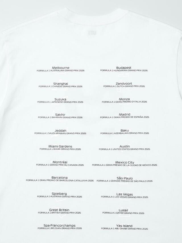 ユニクロ ディズニー×F1 UTグラフィックTシャツ 1,990円