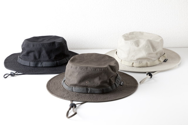 夏フェスグッズ2015／「Snow Peak コットンサファリハット」
