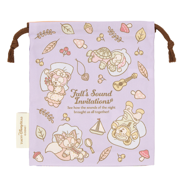 「ダッフィー＆フレンズのフォールズ・サウンド・インビテーション」きんちゃくセット