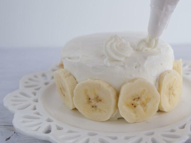 デコレーションしたスマッシュケーキ