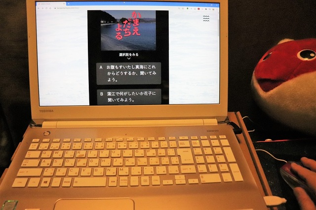 PCでも操作できます