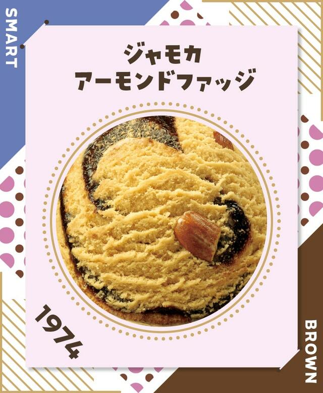 【サーティワン フレーバー総選挙2023】第5位　21,355票（昨年4位）  ジャモカアーモンドファッジ