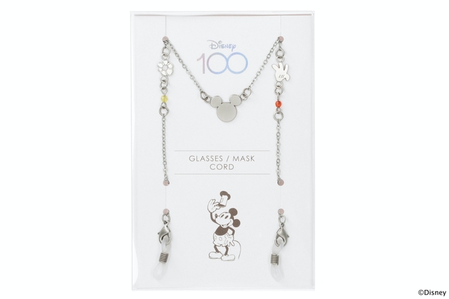 グラス＆マスクコード｜2,100円（税込）｜Disney Collection created by Zoff | Disney100 “STEAMBOAT WILLIE”