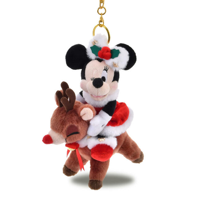 ミニー ぬいぐるみキーホルダー・キーチェーン DISNEY CHRISTMAS 3,500円