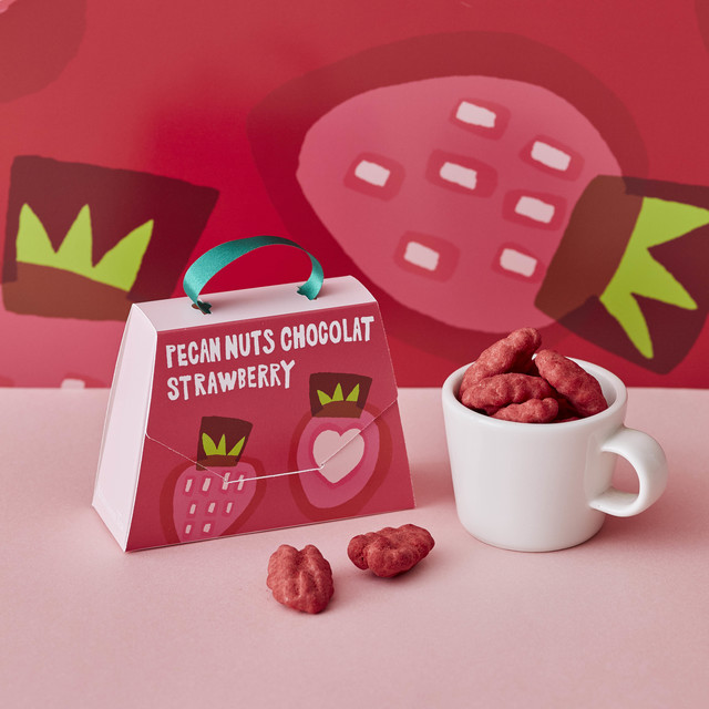 ピーカンナッツショコラ　ストロベリー