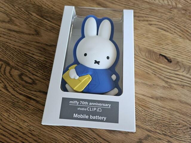 【studio CLIP　モバイルバッテリー[Dick Brunaコラボ]】毎年大人気のstudio CLIPとDick Brunaのコラボシリーズ♪