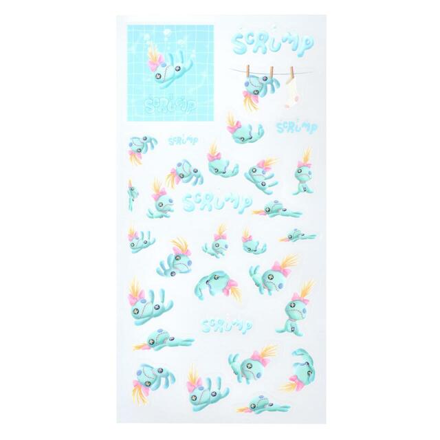 スクランプ シール・ステッカー クリア Sticker Collection Scrump 350円