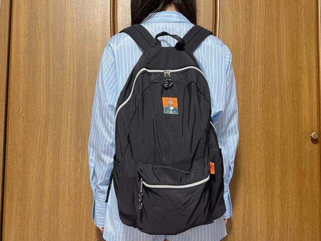 身長155cmの筆者が背負ったサイズ感はこちら