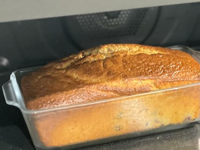 【セラベイク　パウンドケーキ型】庫内の温度を下げることなく状態をチェックできるのが嬉しい