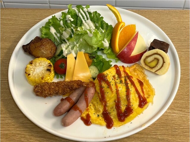 【GLAMPROOK FUTTSU BRISTOL HILL】夕食のキッズプレート