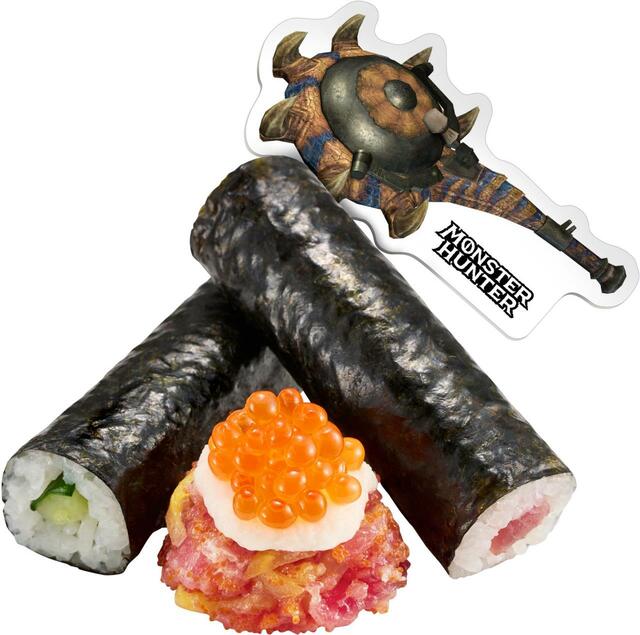 「モンハン 一狩り後の休息 ～ハンターの灯火～」＜360円（税込）＞【「モンスターハンター×スシロー」コラボ』