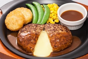 チーズINハンバーグ 399円フェア イメージ