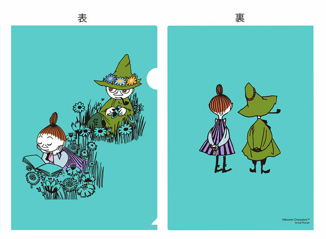 【MOOMIN POP UP STORE 大丸福岡天神店】クリアファイル A4（税込330円）