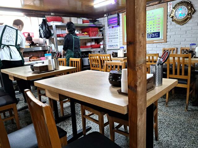 「サンスカプサン」の店内は80年代韓国の大衆食堂風