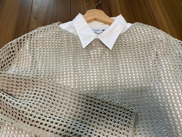 【GU 2ピースニットキャミソールワンピース】春先や秋口も着られます