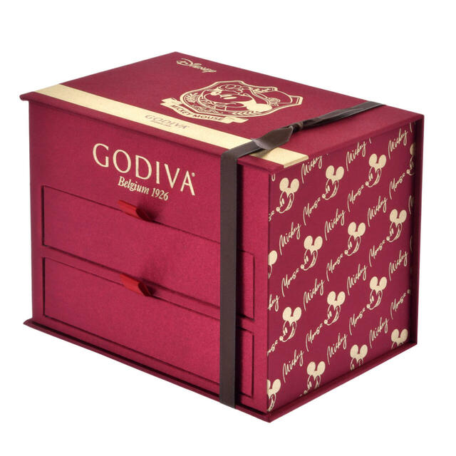 【GODIVA】ミッキー チョコレート・クッキー アソート ボックス入り スイーツセット Disney Valentine 2025 7,800円