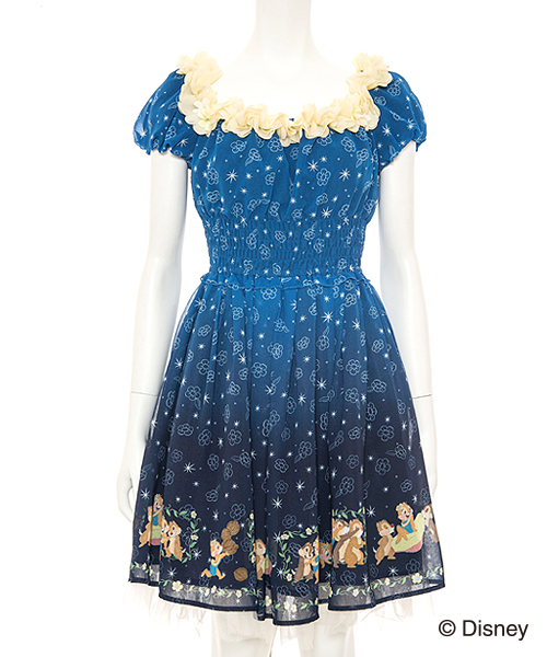 歌姫ワンピース（クラリスver.） ネイビー 13,000円+税