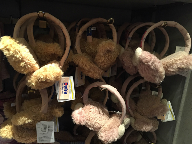 ダッフィーとシェリーメイののイヤーマフラー